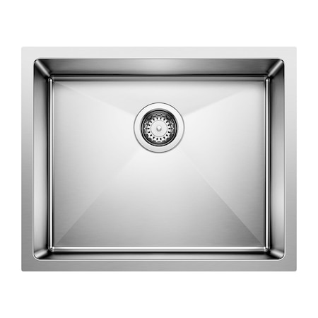 Blanco Quatrus 22 in. Undermount Single Basin Stainless Steel Kitchen Sink 443145